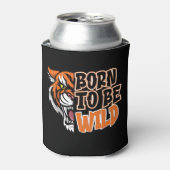 野生生まれになる – Tiger Art 缶クーラー (缶正面)