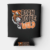 野生生まれになる – Tiger Art 缶クーラー (正面)