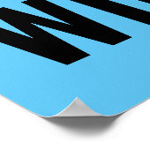 野生生まれのハゲワシのアートワークやる気を起こさせる ポスター (角)