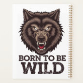 野生生まれの狼になる：未踏のアルファ・スピリット プランナー手帳 (裏面)