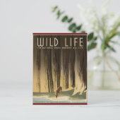 野生生活を保つ ポストカード (スタンド正面)