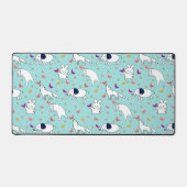 野生生物お洒落のワンダーランド デスクマット (正面)