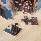 野生生物お洒落ファンタジーの複雑なミニチュア ジグソーパズル (側面)