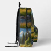 野生生物と自然 パーソナライズされた プリントバックパック (左)