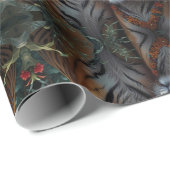 野生生物と自然 ラッピングペーパー (ロールコーナー)