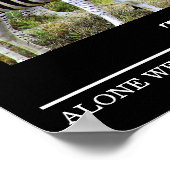 野生生物のやる気を起こさせるポスターZebra Teamwork ポスター (角)