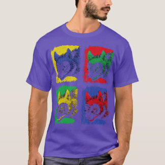 野生生物のクールハイエナス Tシャツ