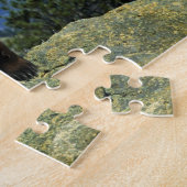 野生生物のパズルクマ ジグソーパズル (側面)