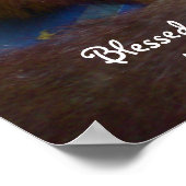 野生生物のベビー賛美:ハートの中で純粋である ポスター (角)