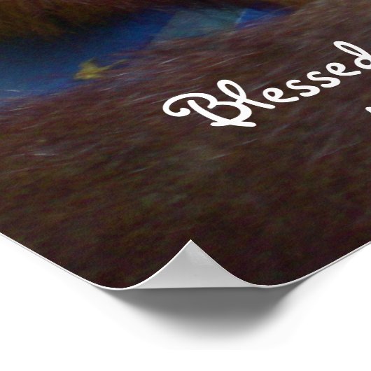 野生生物のベビー賛美:ハートの中で純粋である ポスター (角)