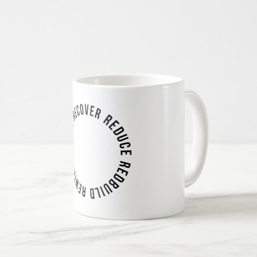 野生生物の保護 コーヒーマグカップ (正面右)