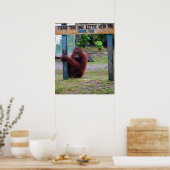 野生生物の保護vの砂とゴミ ポスター (キッチン)