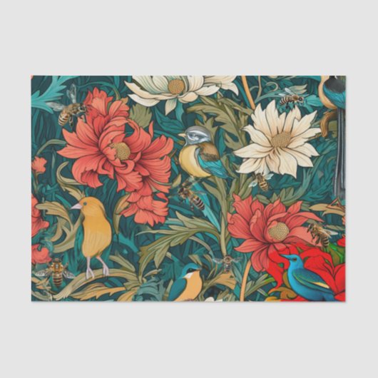 野生生物の切り離しティッシュペーパー 薄葉紙 (正面)