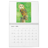 野生生物の年~2020年の壁図解入りの、写真付きのカレンダー カレンダー (3月 2026)