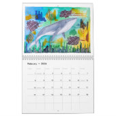 野生生物の年~2020年の壁図解入りの、写真付きのカレンダー カレンダー (2月 2026)