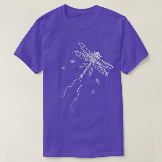 野生生物の昆虫のギフトトンボ Tシャツ (デザイン正面)