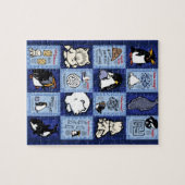 野生生物の極地パズルのパズルジグソー ジグソーパズル (横)