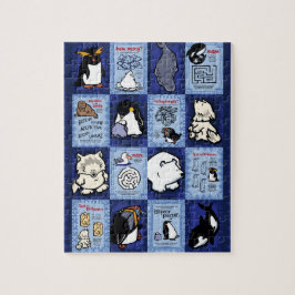 野生生物の極地パズルのパズルジグソー ジグソーパズル