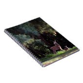 野生生物の水彩画 ノートブック (右側)