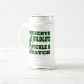 野生生物の漬物を保護する ビールジョッキ (正面左)