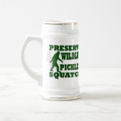 野生生物の漬物を保護する ビールジョッキ (左)