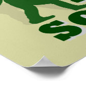 野生生物の漬物を保護する ポスター (角)