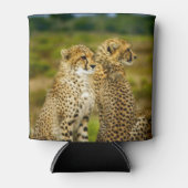 野生生物の生意気な写真 缶クーラー (正面)