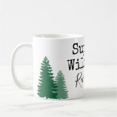 野生生物を支え少年を育てる コーヒーマグカップ (左)