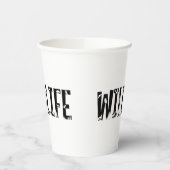 野生生物アウトドア動物自然森紙カップ 紙コップ (左)