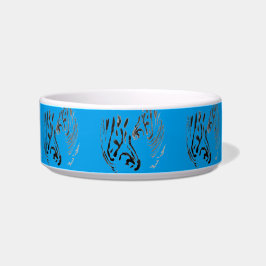 野生生物アニマルプリントカッコいいゼブラ ボウル