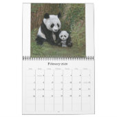 野生生物アート2011年カレンダー：モルガネ·アントワーヌ カレンダー (2月 2026)