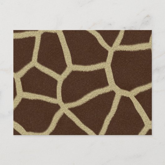 野生生物アート ポストカード (正面)