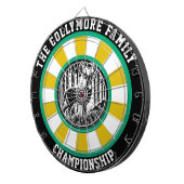 野生生物インスパイア鹿ウォールアート ダーツボード (正面右)