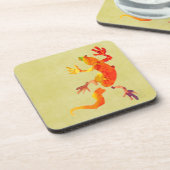 野生生物エコゲッコトカゲ爬虫類 コースター (左側)