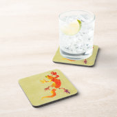 野生生物エコゲッコトカゲ爬虫類 コースター (右側)