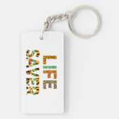 野生生物セーバー キーホルダー (裏面)