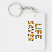 野生生物セーバー キーホルダー (正面)