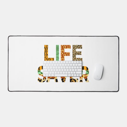 野生生物セーバー デスクマット (キーボード&マウス)