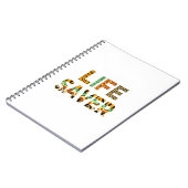 野生生物セーバー ノートブック (左側)