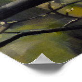 野生生物プリントカナダカーモードベア絵画ズ ポスター (角)