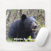 野生生物ベアーズアニマルラバーズデザイン マウスパッド (マウス)