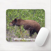 野生生物ベアーズアニマルラバーズデザイン マウスパッド (マウス)