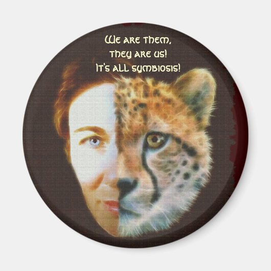 野生生物保護芸術マグネット マグネット (正面)