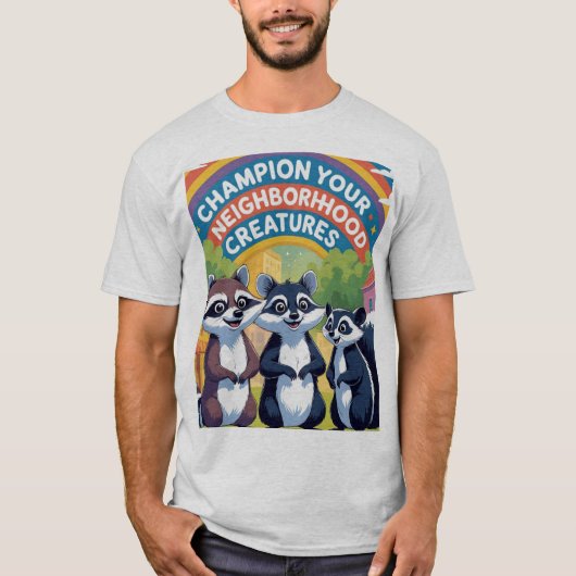 野生生物同盟国ユナイト Tシャツ (正面)