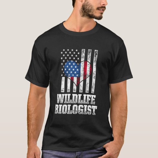 野生生物学者 生物学 学生 卒業 Tシャツ (正面)