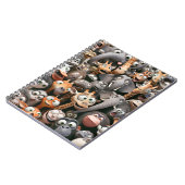 野生生物熱狂する群 ノートブック (左側)