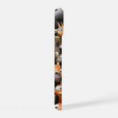野生生物熱狂する群 iPhone 15ケース (右側面)