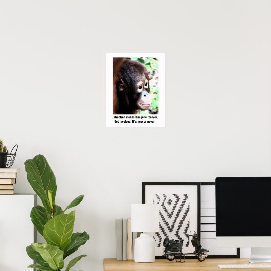 野生生物絶滅のポスター ポスター (ホームオフィス)