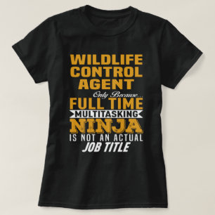 野生生物防除剤 Tシャツ