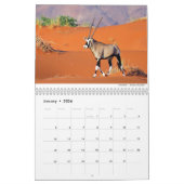 野生生物2021 by Chris Milligan カレンダー (1月 2026)